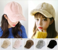 (Y) 2118-MH 밍크퍼볼캡 털모자