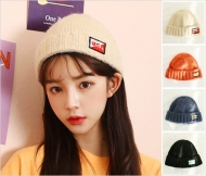 (B) 0119-MH UM투톤패치 비니