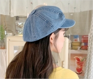(H) 0519-MH 마일드데님 팔각모