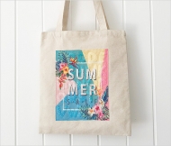 (BAG) 3119-MH 트로피컬썸머에코백 숄더가방