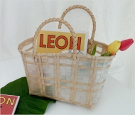 (BAG) 3620-CM 밀짚바스켓가방