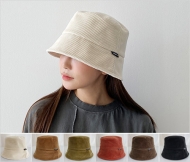 (F) 21420-MH COMFY골덴다운챙버킷햇