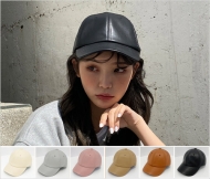 (Y) 1721-MH 베이직레더볼캡