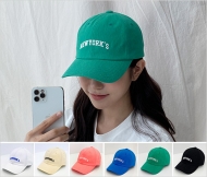 (Y) 3521-MH 라운드뉴욕자수볼캡
