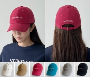 (Y) 2223-MH 코튼피치Cuanfelizsoy볼캡