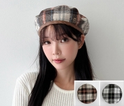 (BR) 0124-MH 웜체크골드베레모